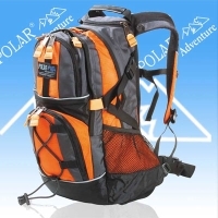 Рюкзак "Polar Adventure", цвет: оранжево-черный П989-02 артикул 11283b.