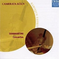 Camerata Koln Sammartini Concertos артикул 11394b.