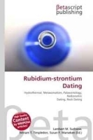 Rubidium-strontium Dating: Hydrothermal, Metasomatism, Palaeontology, Radiometric Dating, Rock Dating артикул 11480b.